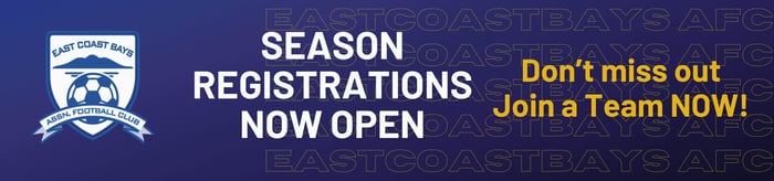 Junior, youth and senior registrations are now open. Register now to avoid the disappontment of missing out on a team. Registrations close Fri 29 March.